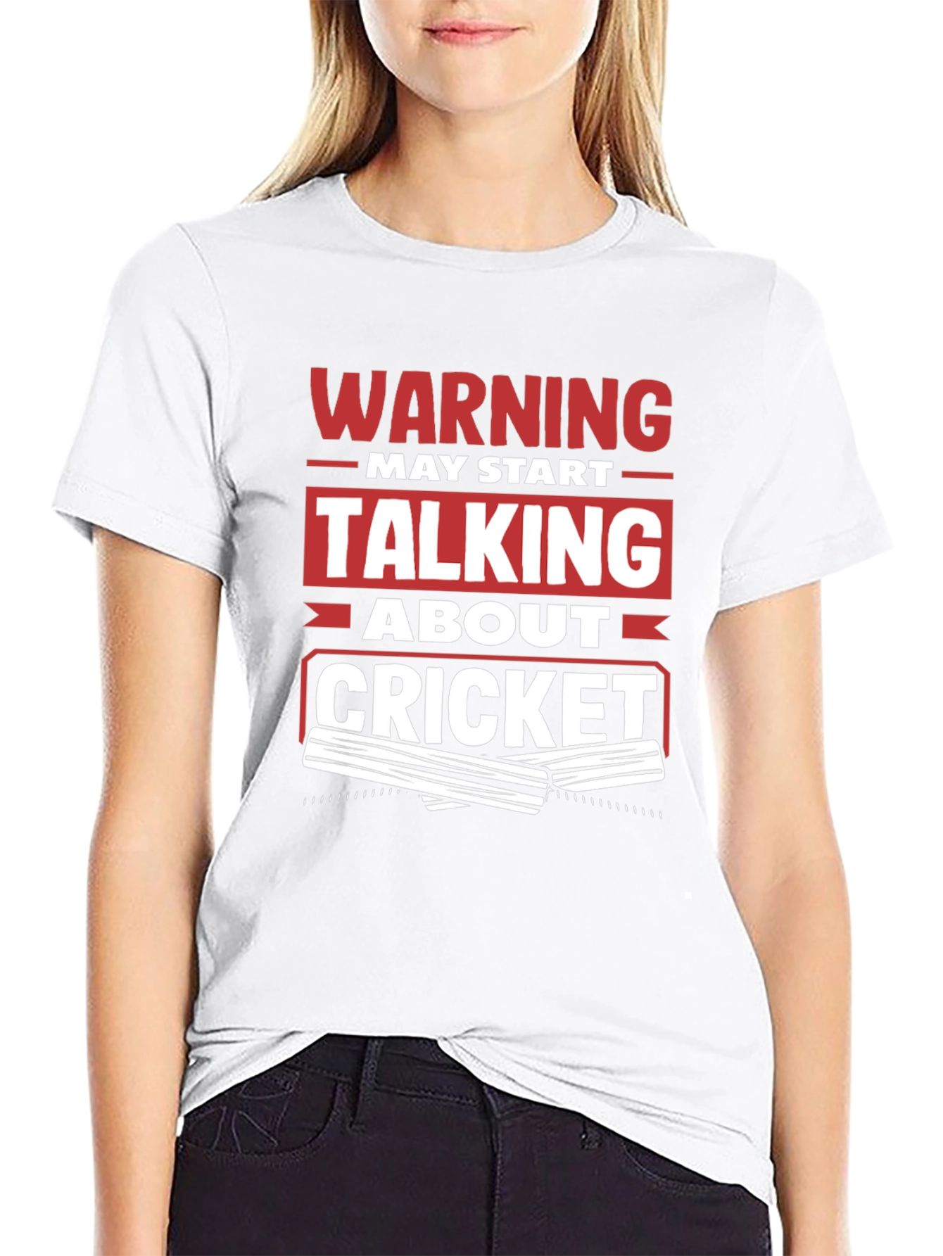 Warning May Start Talking About Cricket T-Shirt