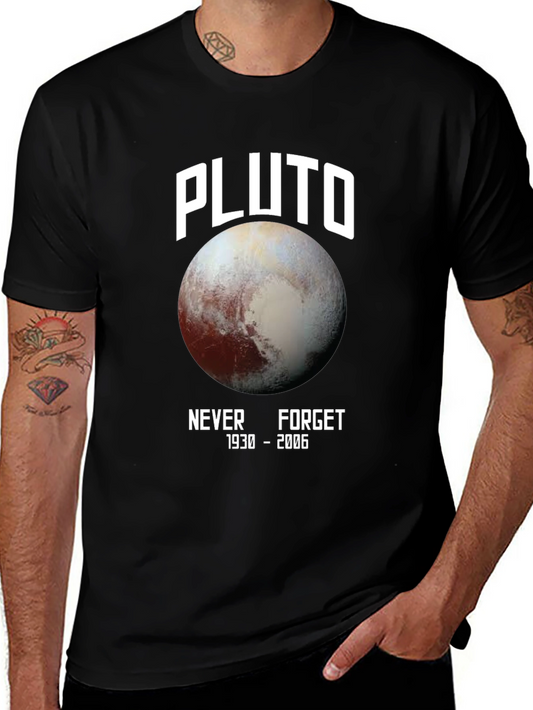 Pluto Never Forget Graphic T-Shirt
