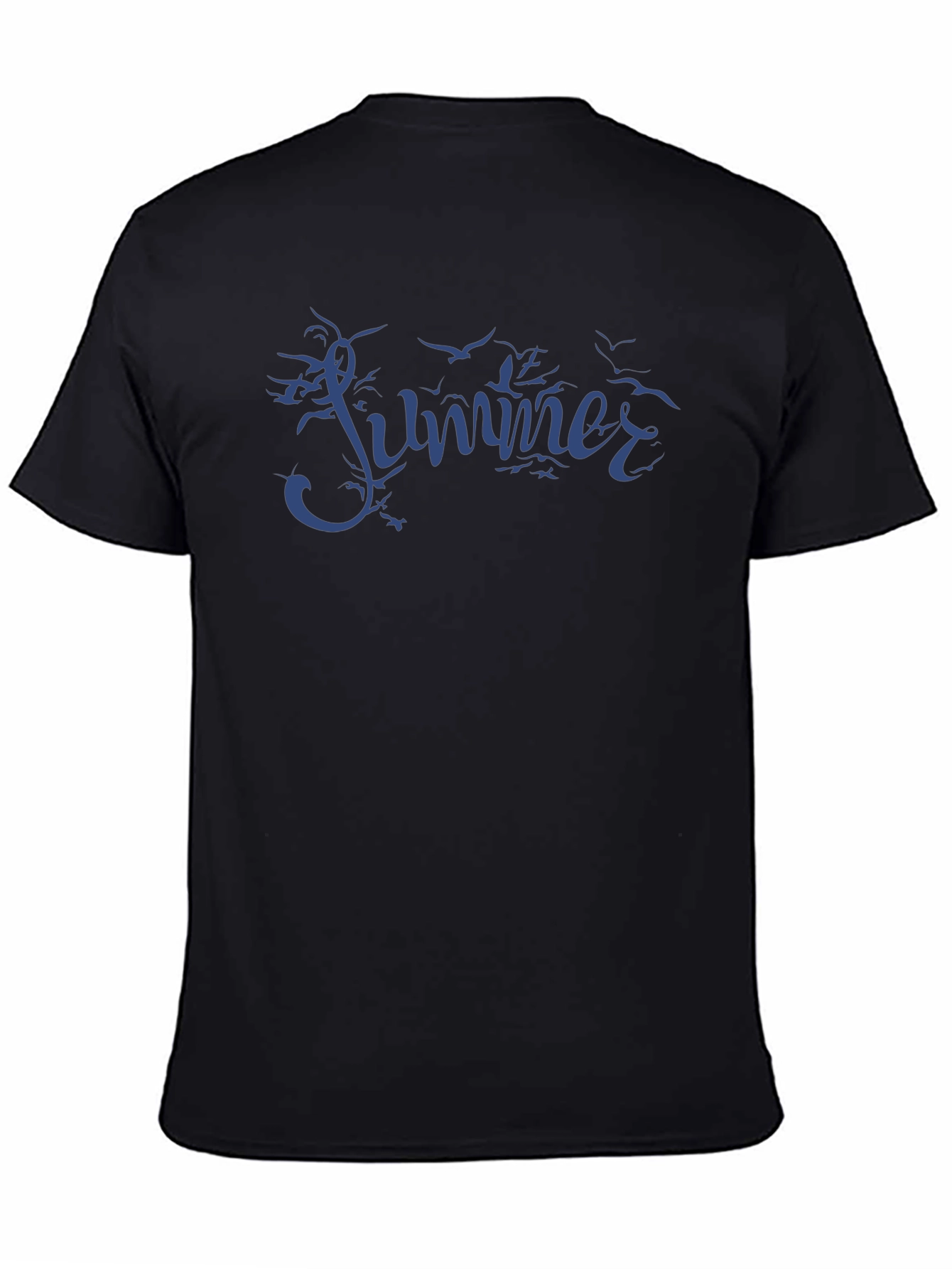 Summer T-Shirt with Bird Design