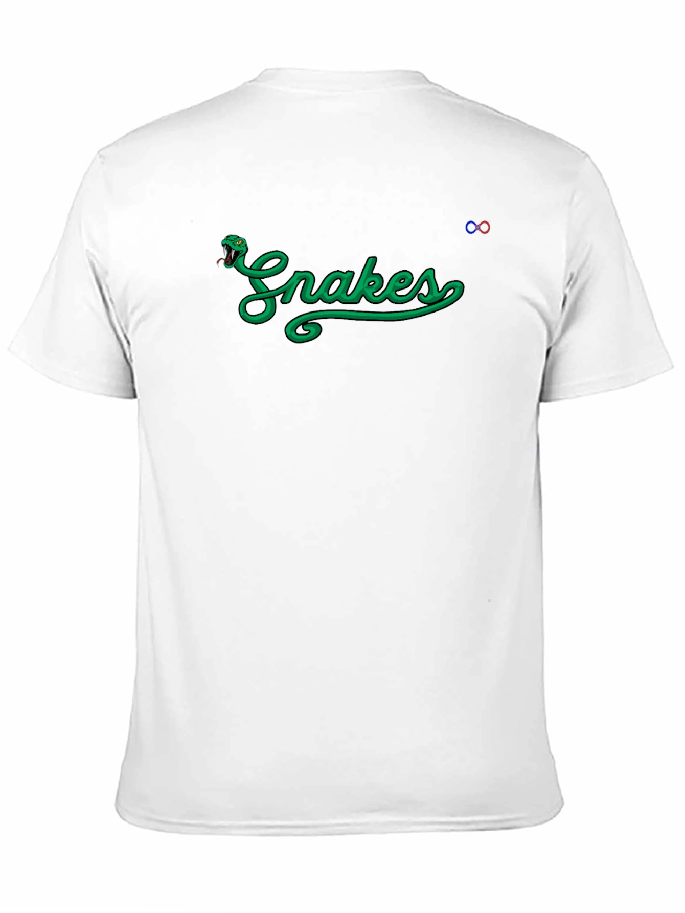 Snakes Graphic Tee - Black Crew Neck T-Shirt