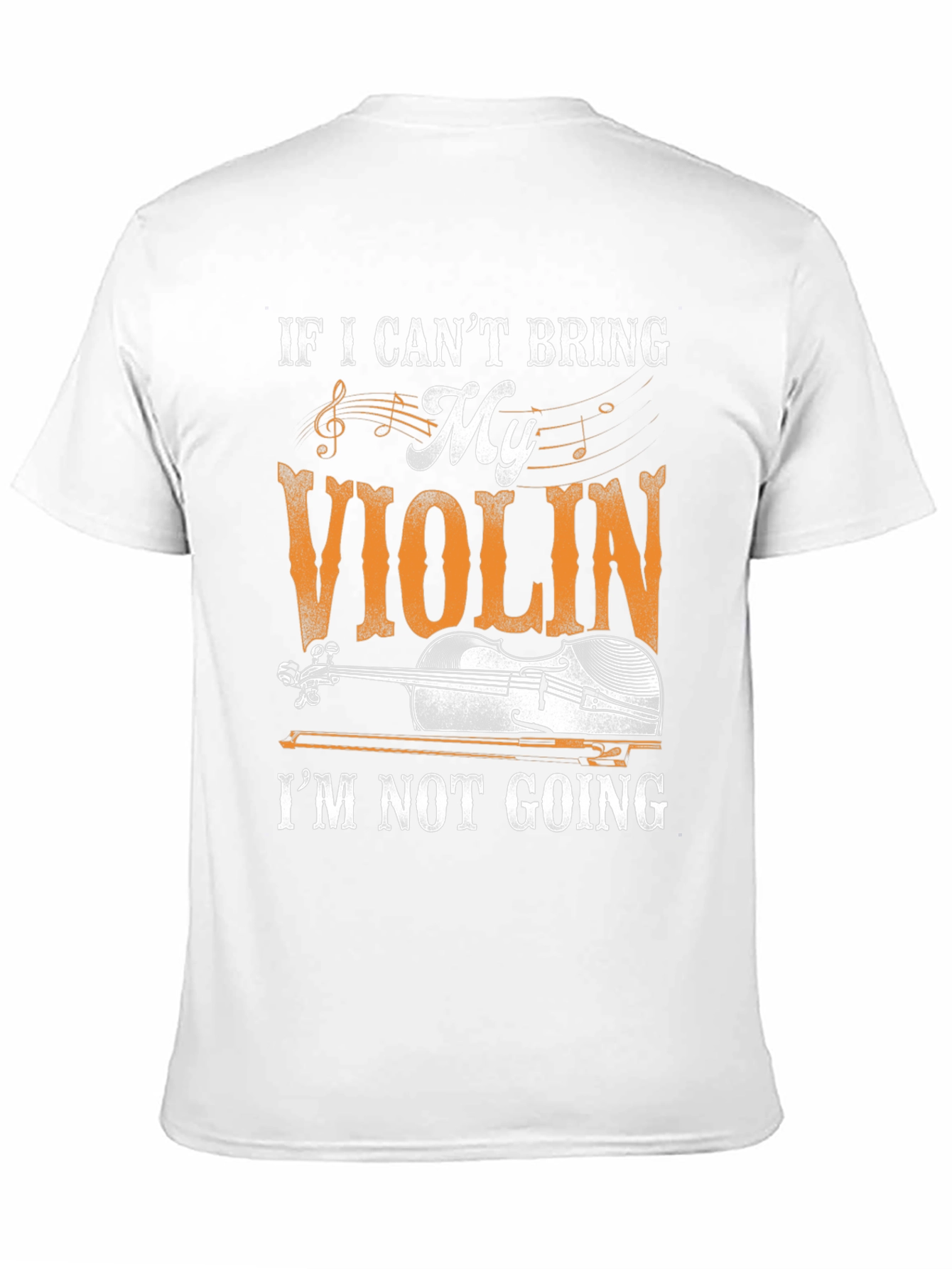 Violin Lover Graphic T-Shirt - Music Gift