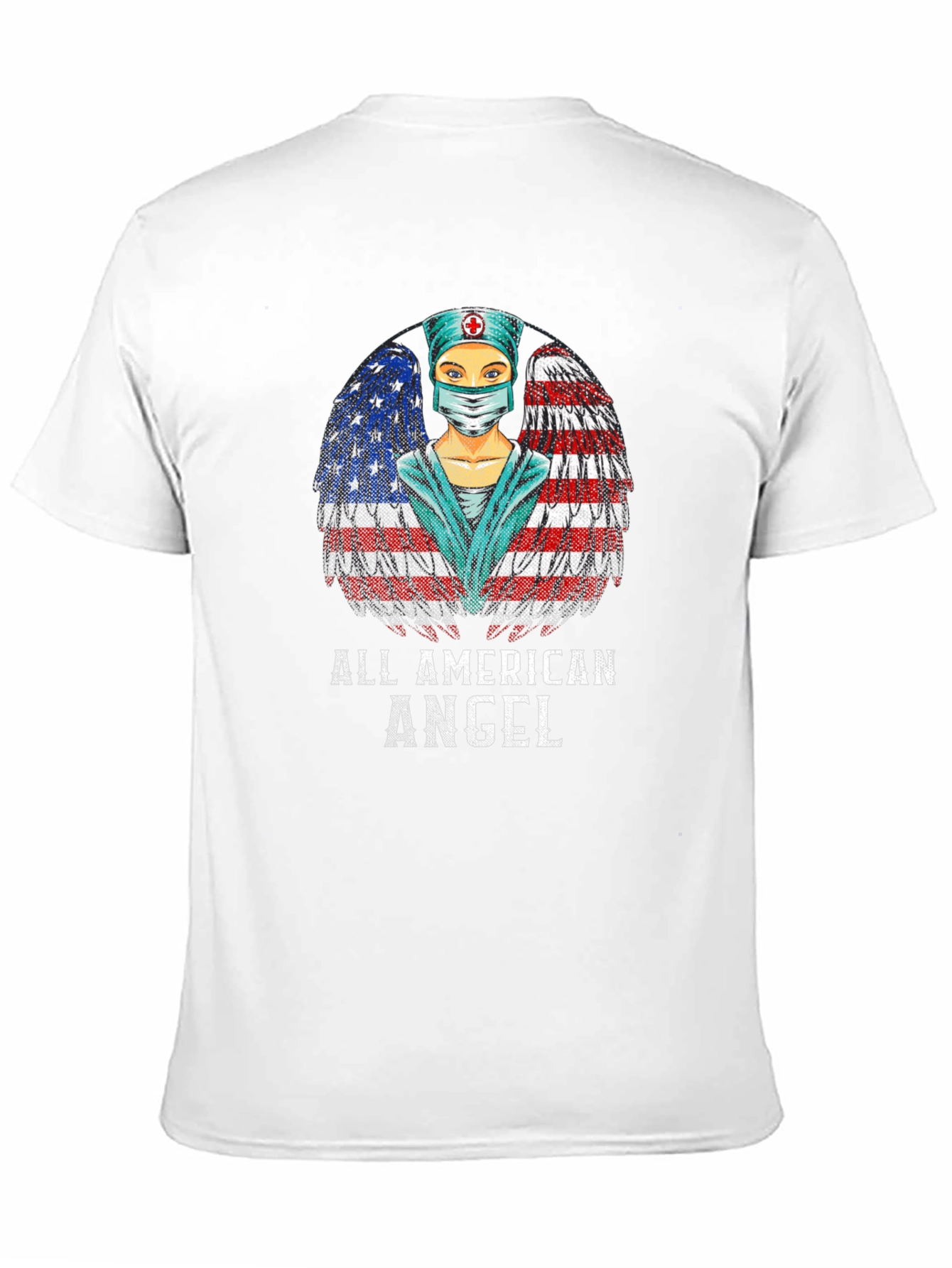All American Angel Nurse T-Shirt