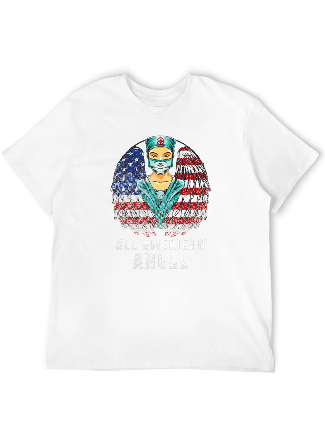 All American Angel Nurse T-Shirt