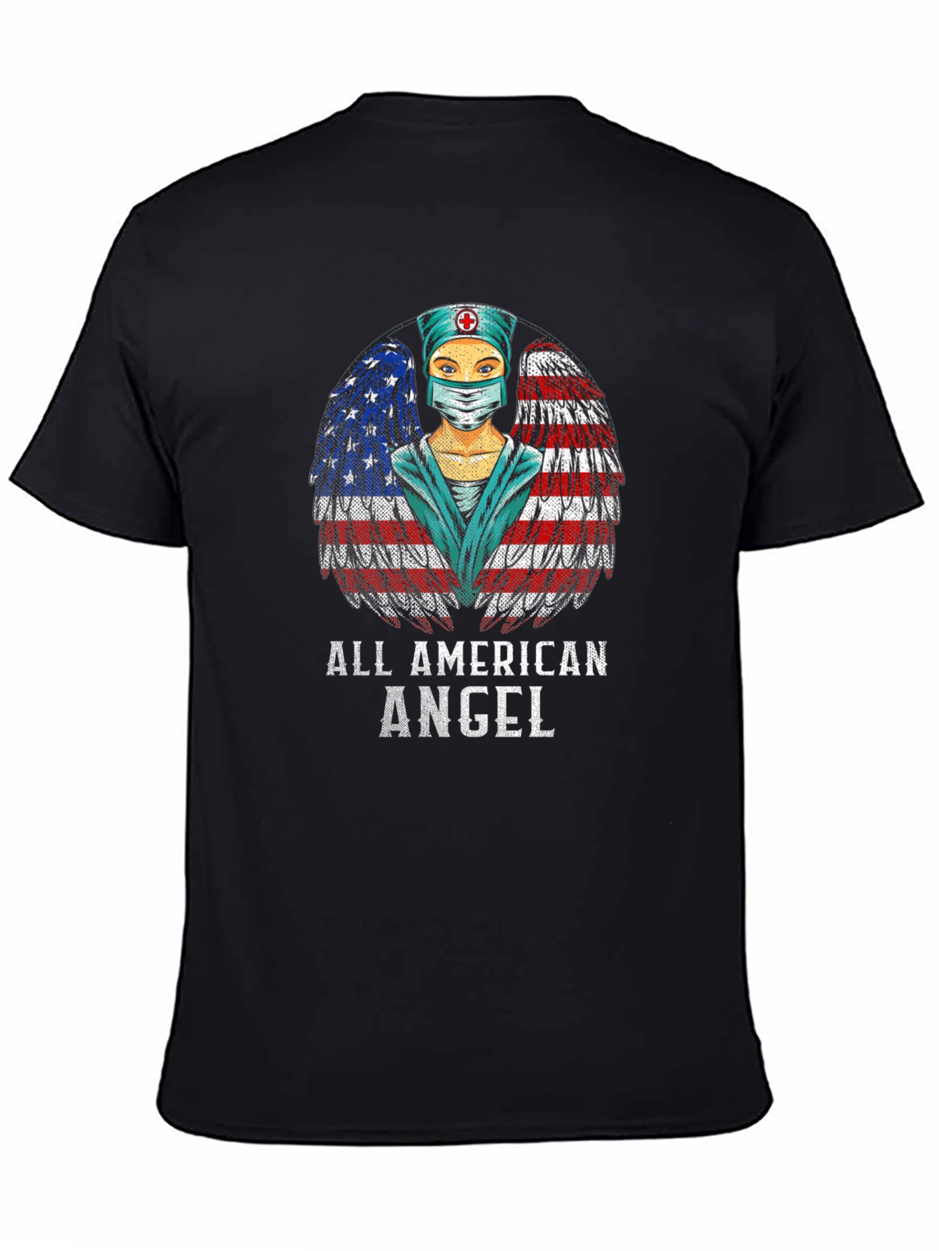 All American Angel Nurse T-Shirt