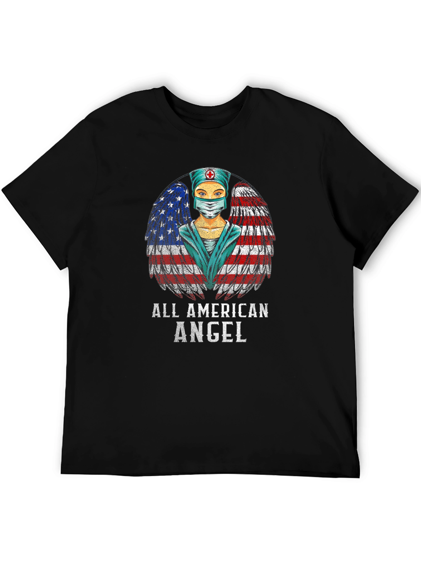 All American Angel Nurse T-Shirt