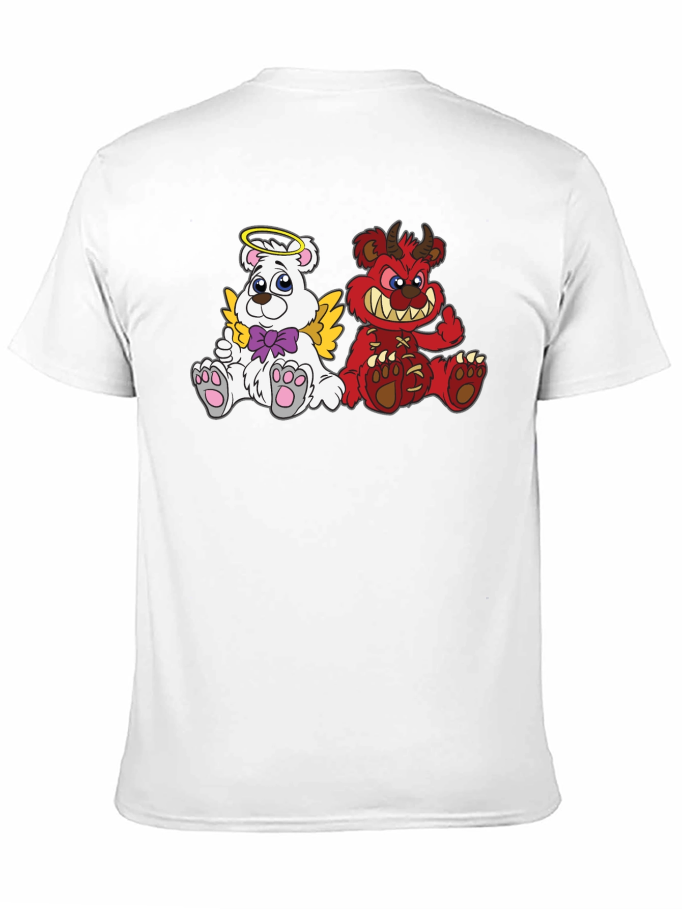 Angel Devil Bear T-Shirt