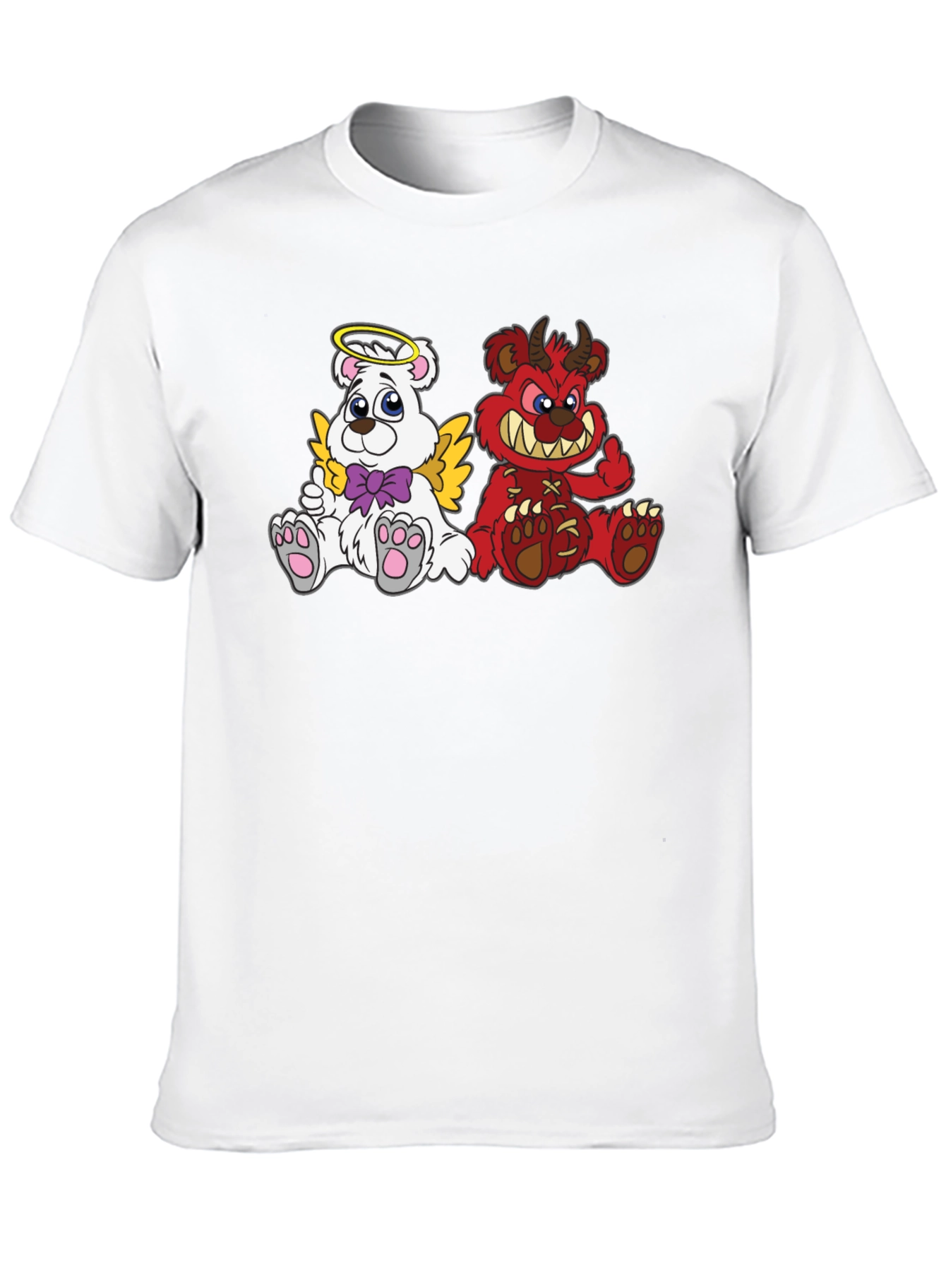 Angel Devil Bear T-Shirt