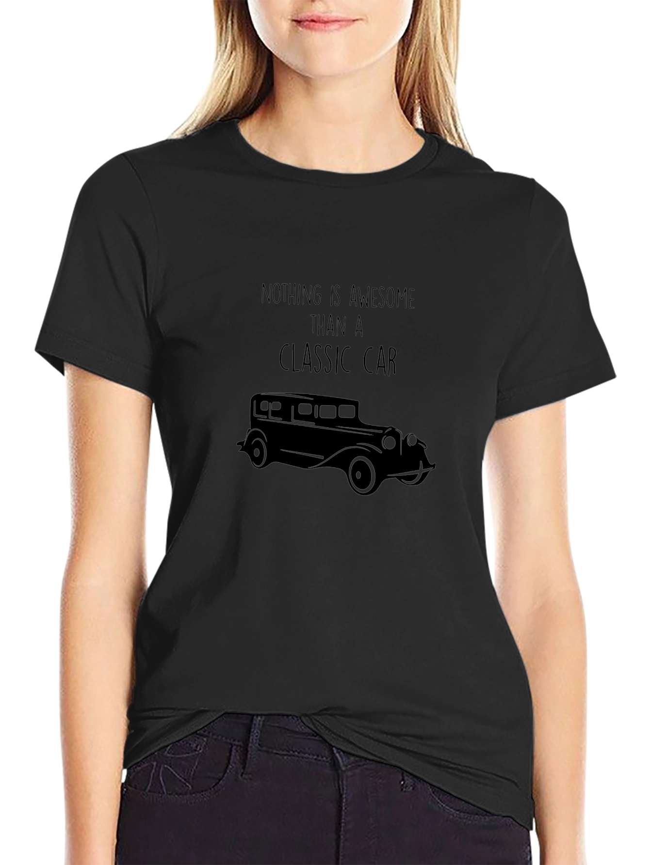 Classic Car Graphic Tee - Nothing is Awesome