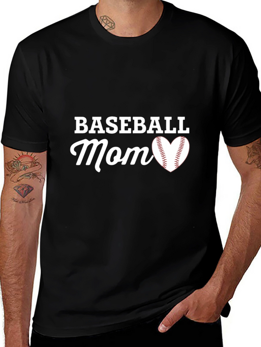 Baseball Mom Graphic Tee - Perfect for Game Day!
