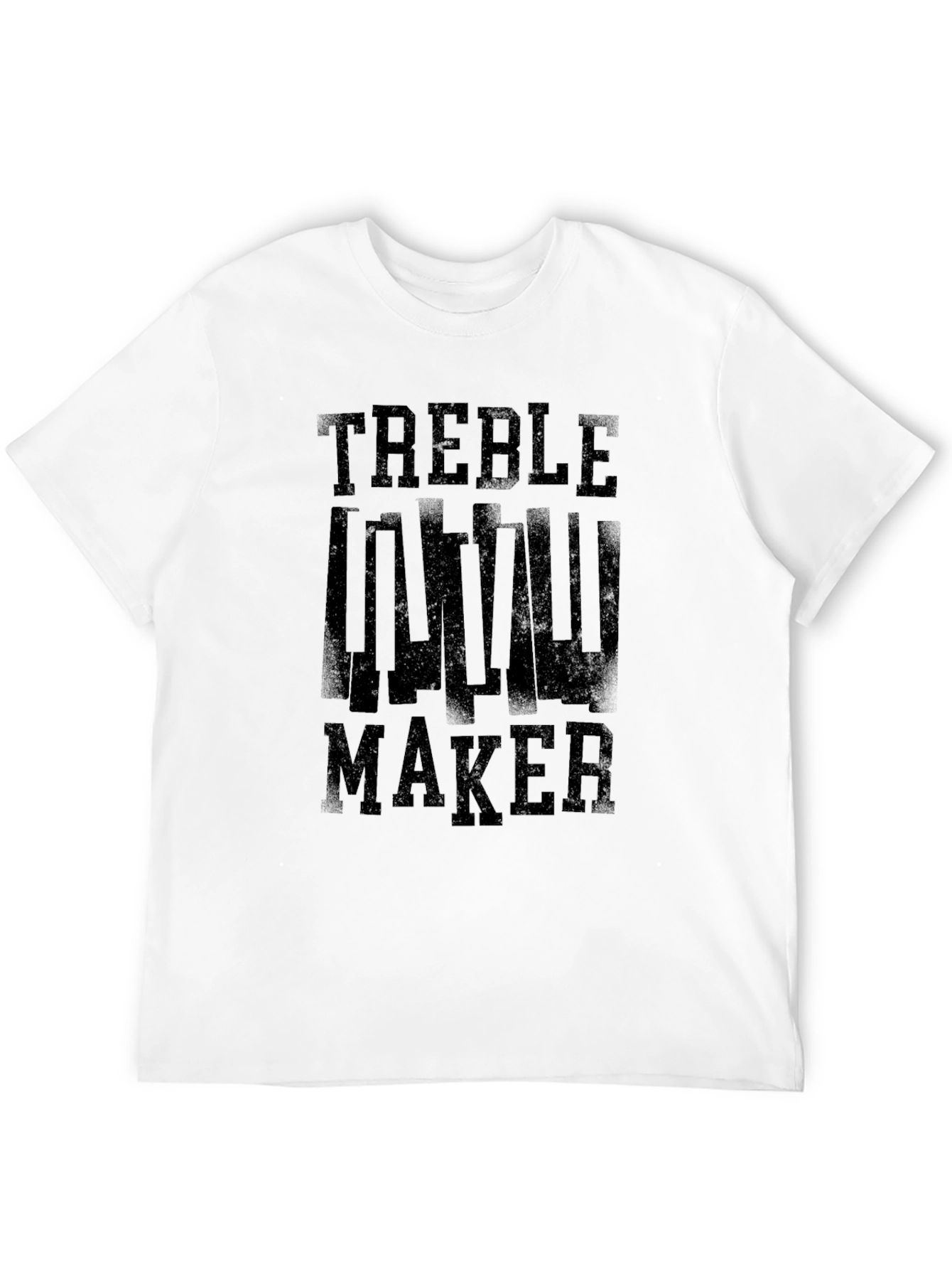 Treble Maker Graphic Black T-Shirt