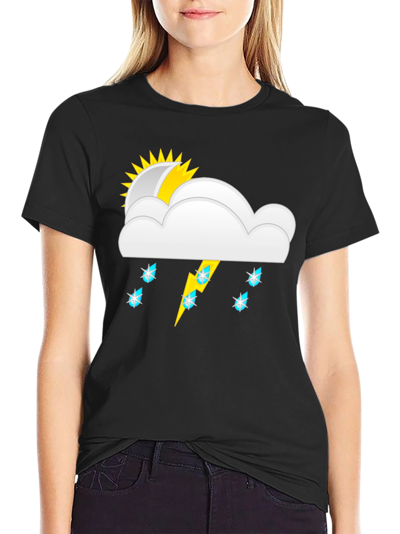 Rainy Day T-Shirt - Stylish Weather Design
