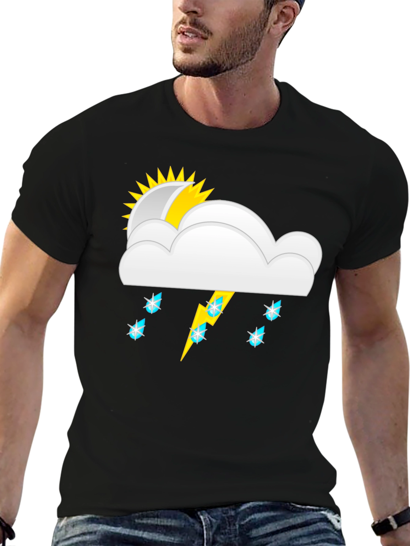 Rainy Day T-Shirt - Stylish Weather Design