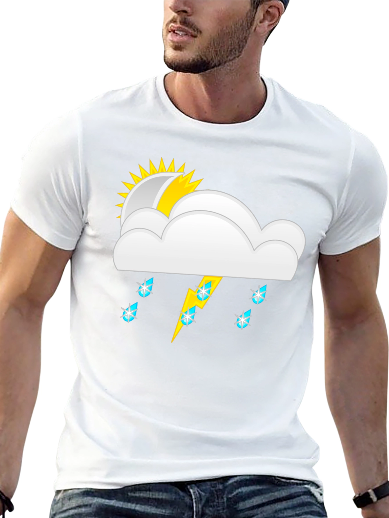 Rainy Day T-Shirt - Stylish Weather Design