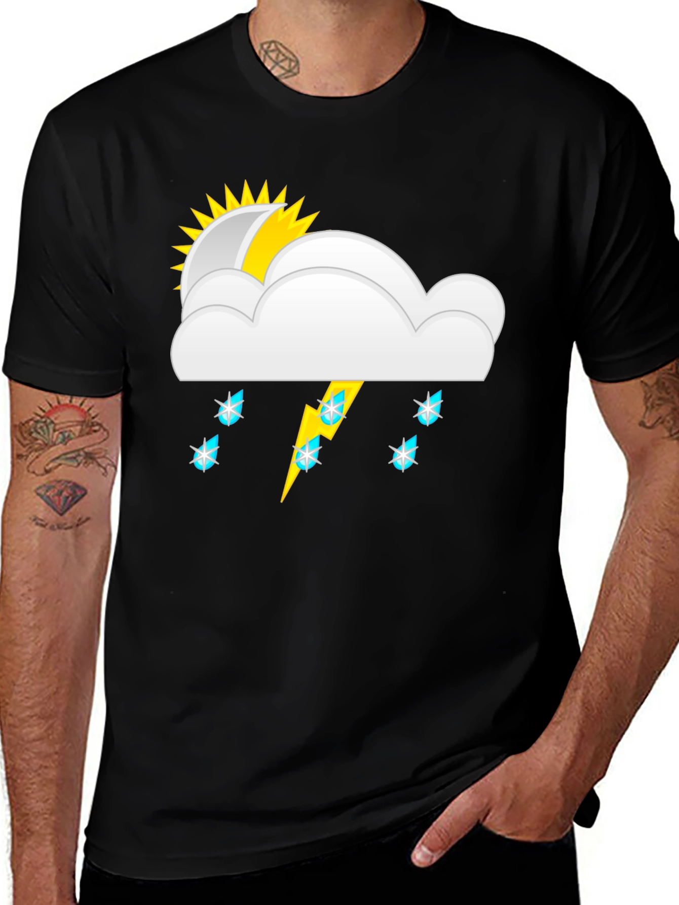 Rainy Day T-Shirt - Stylish Weather Design