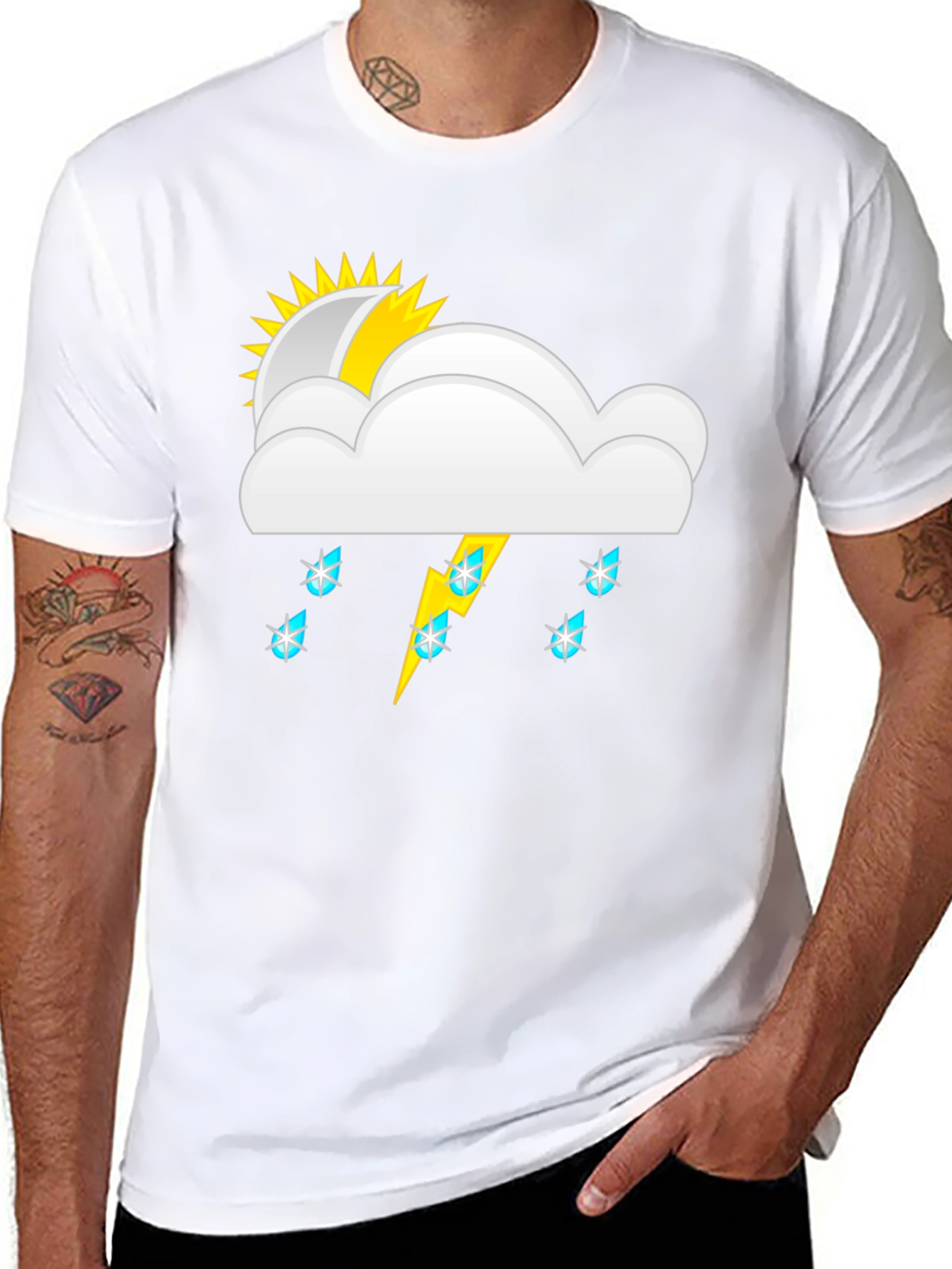 Rainy Day T-Shirt - Stylish Weather Design