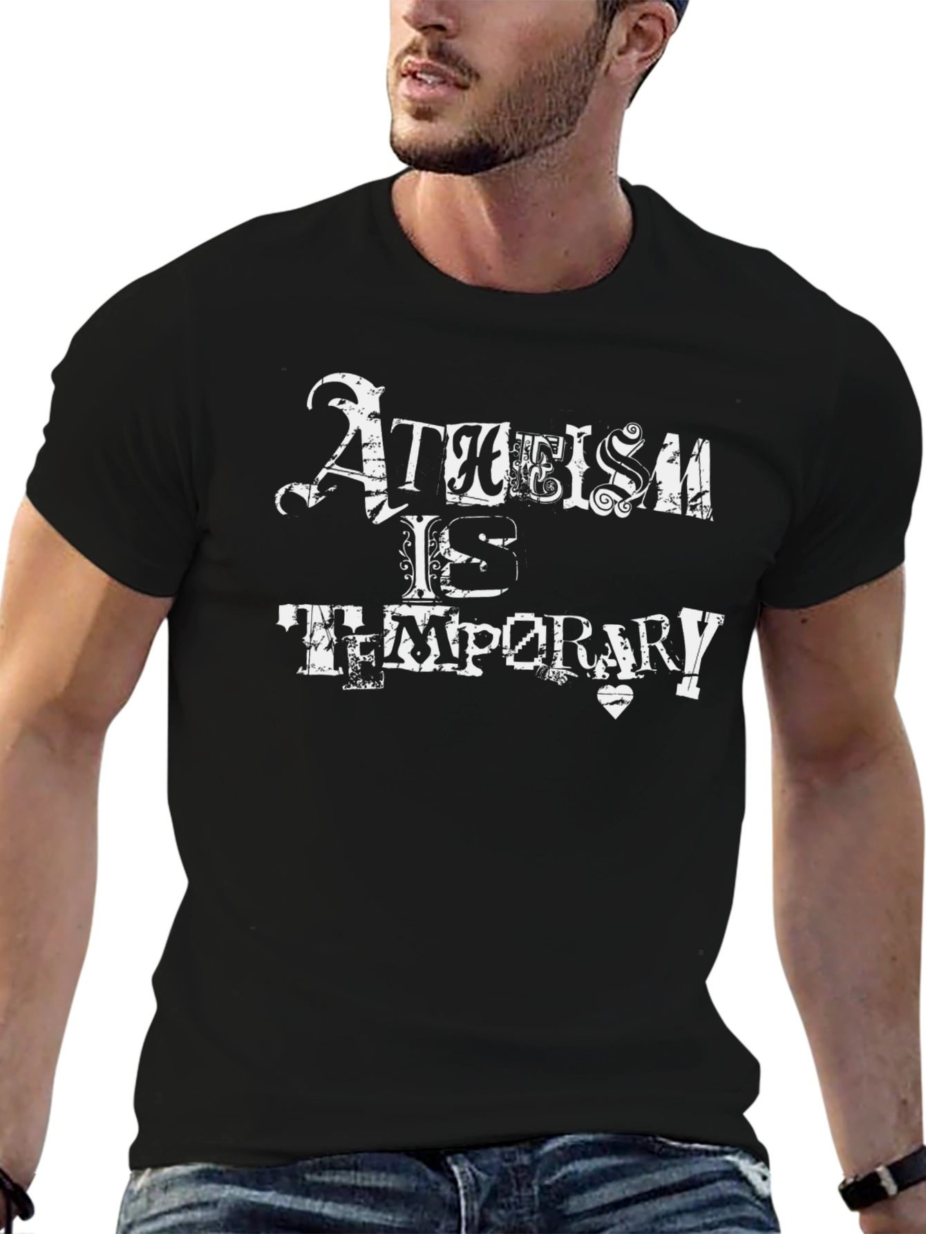 Atheism is Temporary Graphic T-Shirt