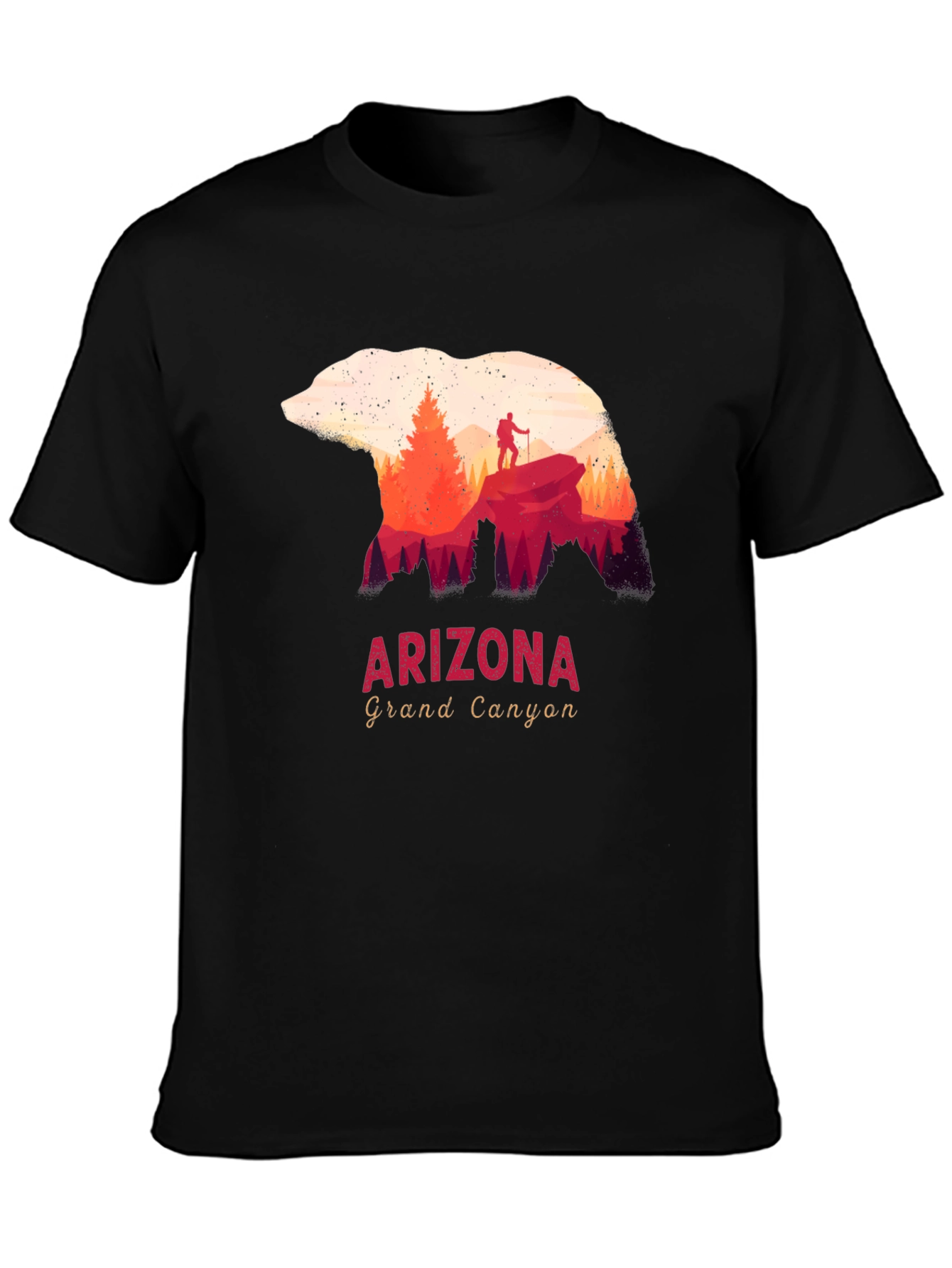 Arizona Grand Canyon Bear Silhouette T-Shirt