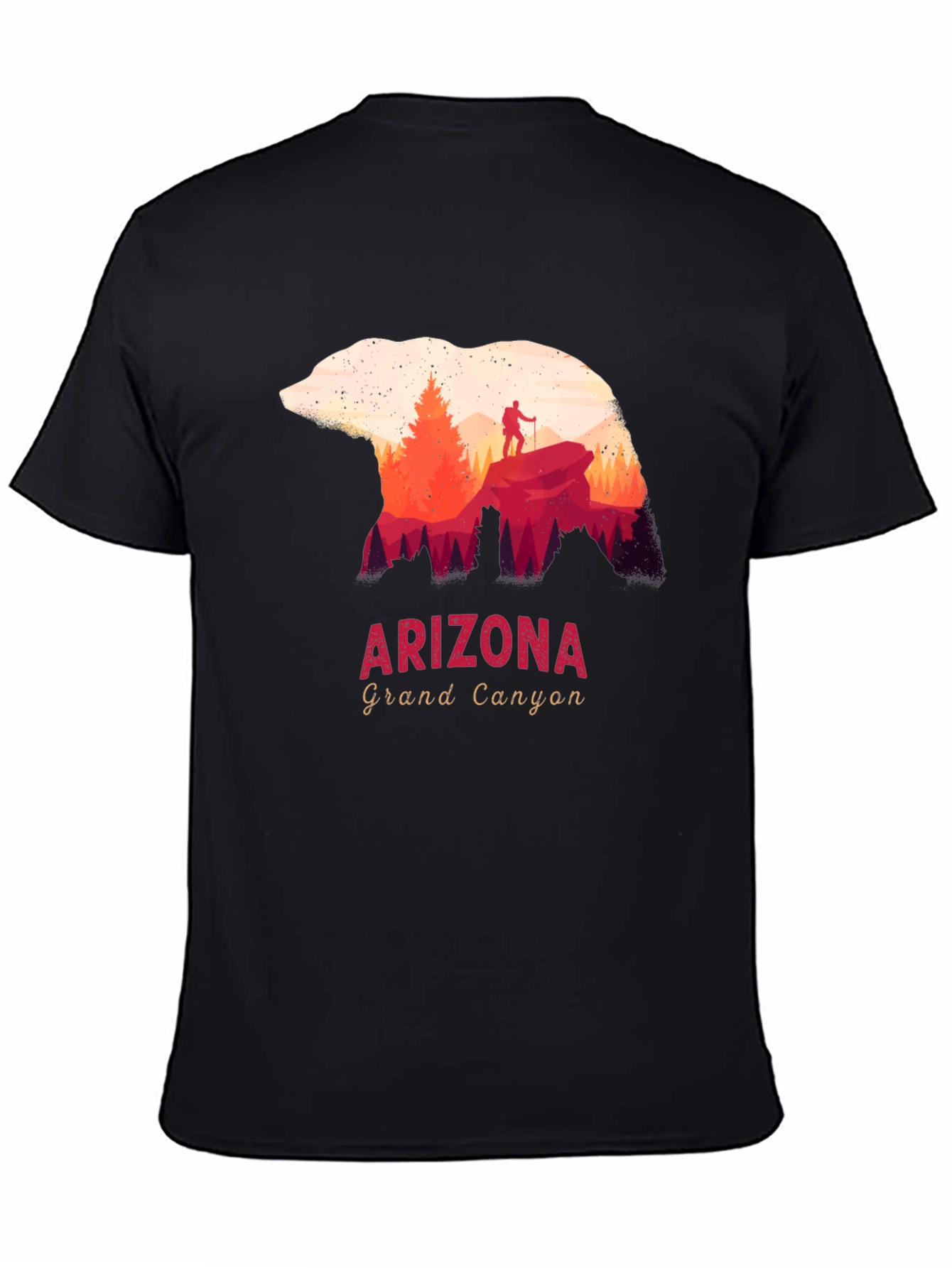 Arizona Grand Canyon Bear Silhouette T-Shirt