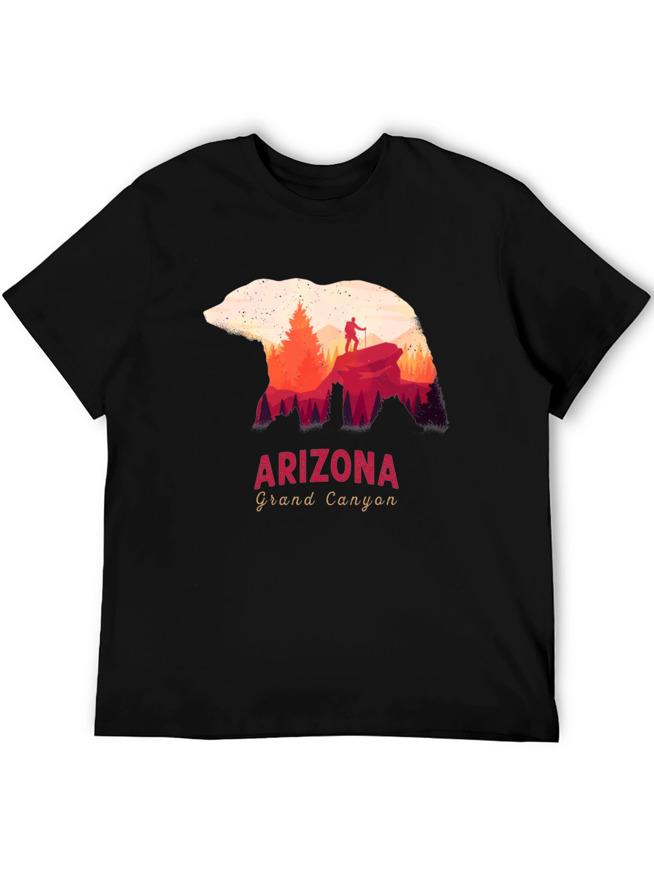 Arizona Grand Canyon Bear Silhouette T-Shirt