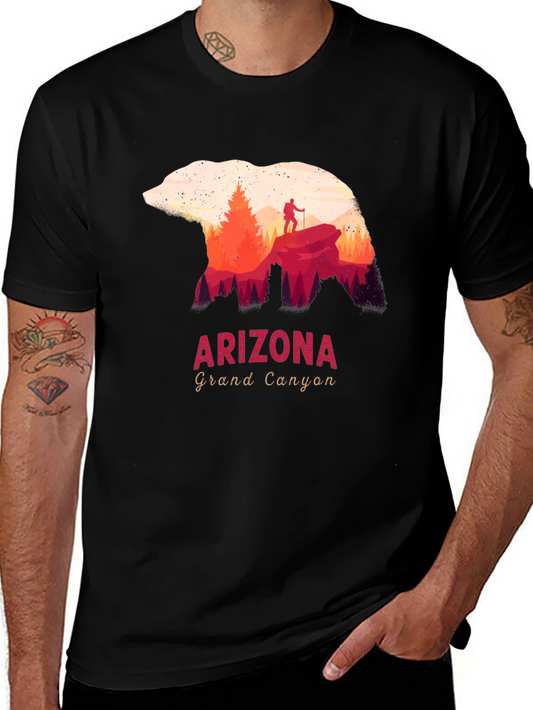 Arizona Grand Canyon Bear Silhouette T-Shirt