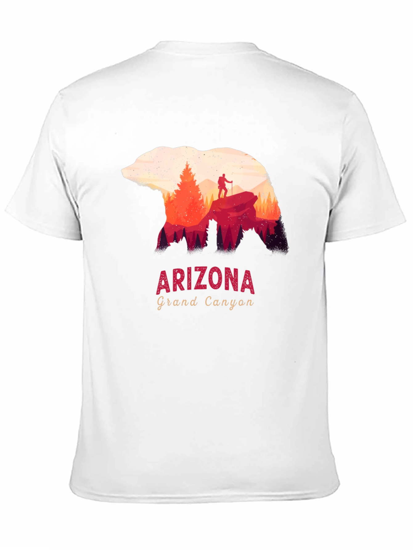 Arizona Grand Canyon Bear Silhouette T-Shirt
