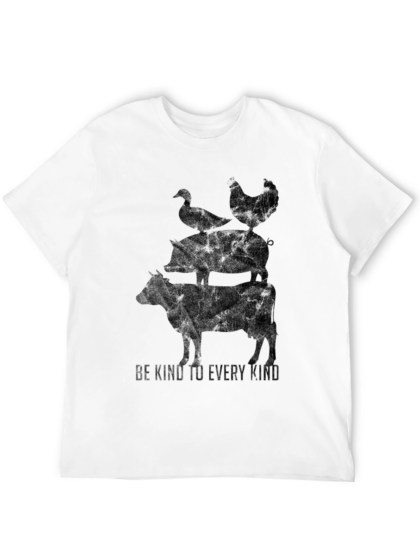 Be Kind to Every Kind Animal Stack T-Shirt