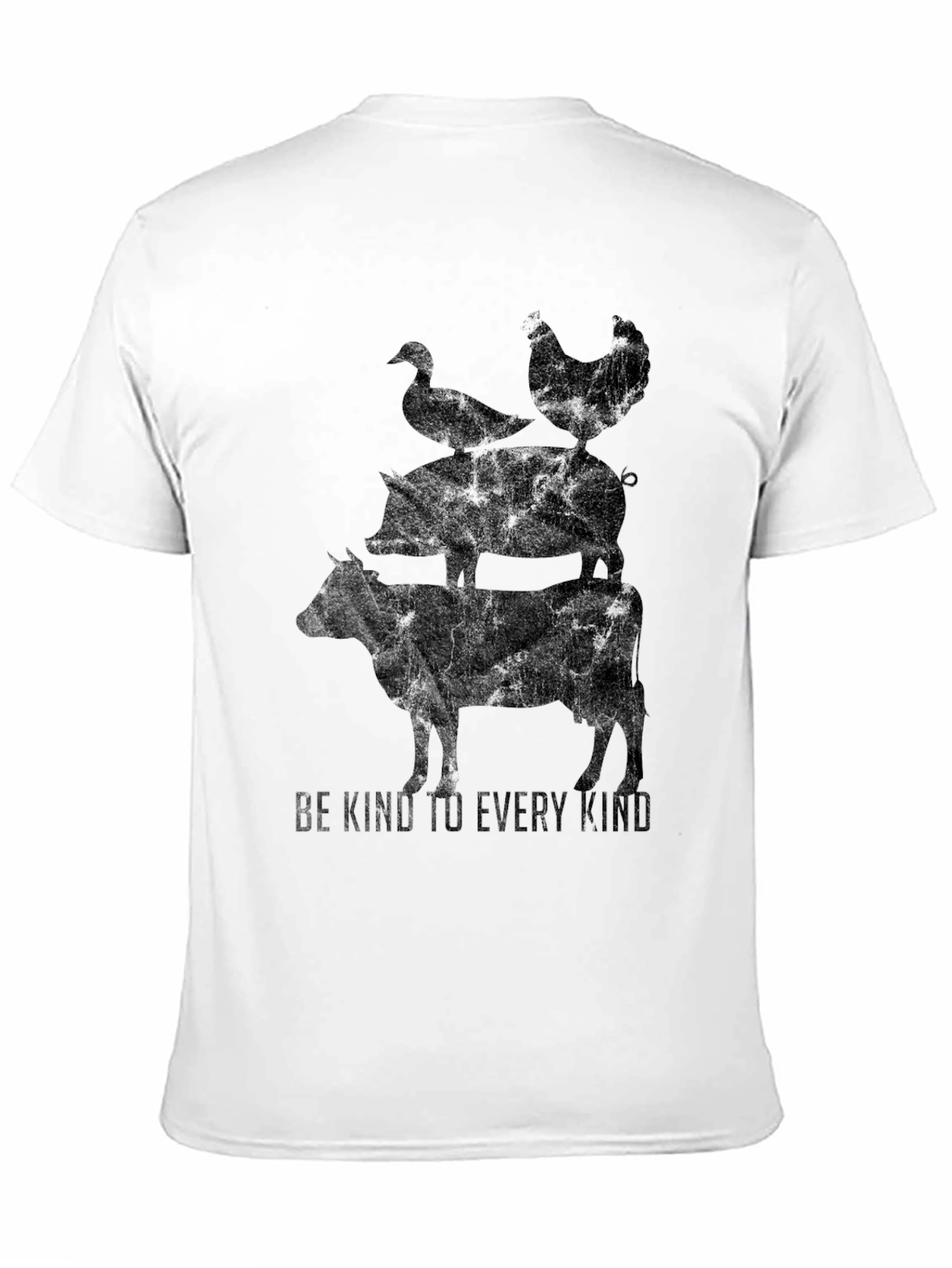 Be Kind to Every Kind Animal Stack T-Shirt