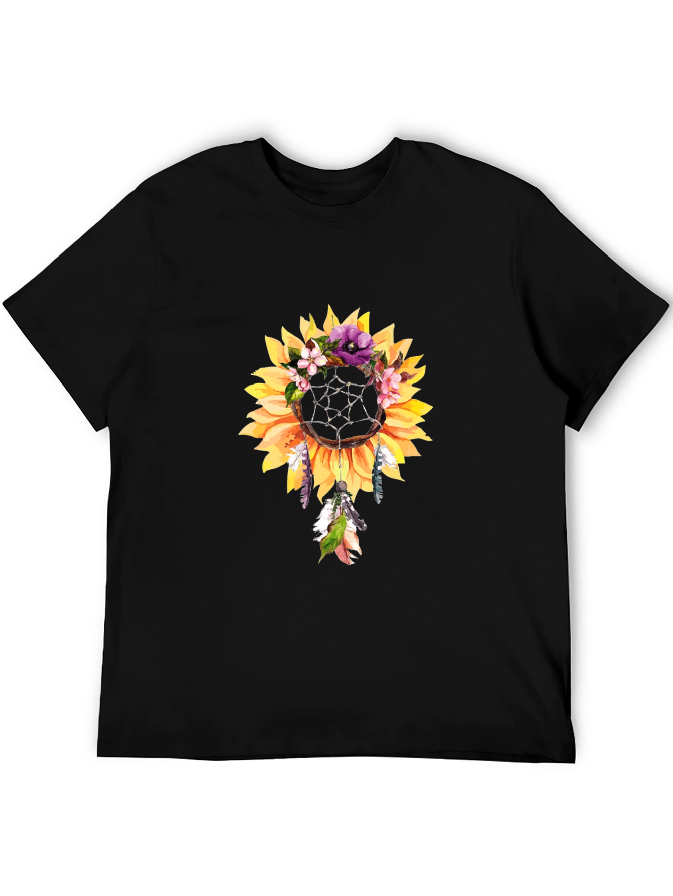 Sunflower Dreamcatcher Graphic Tee