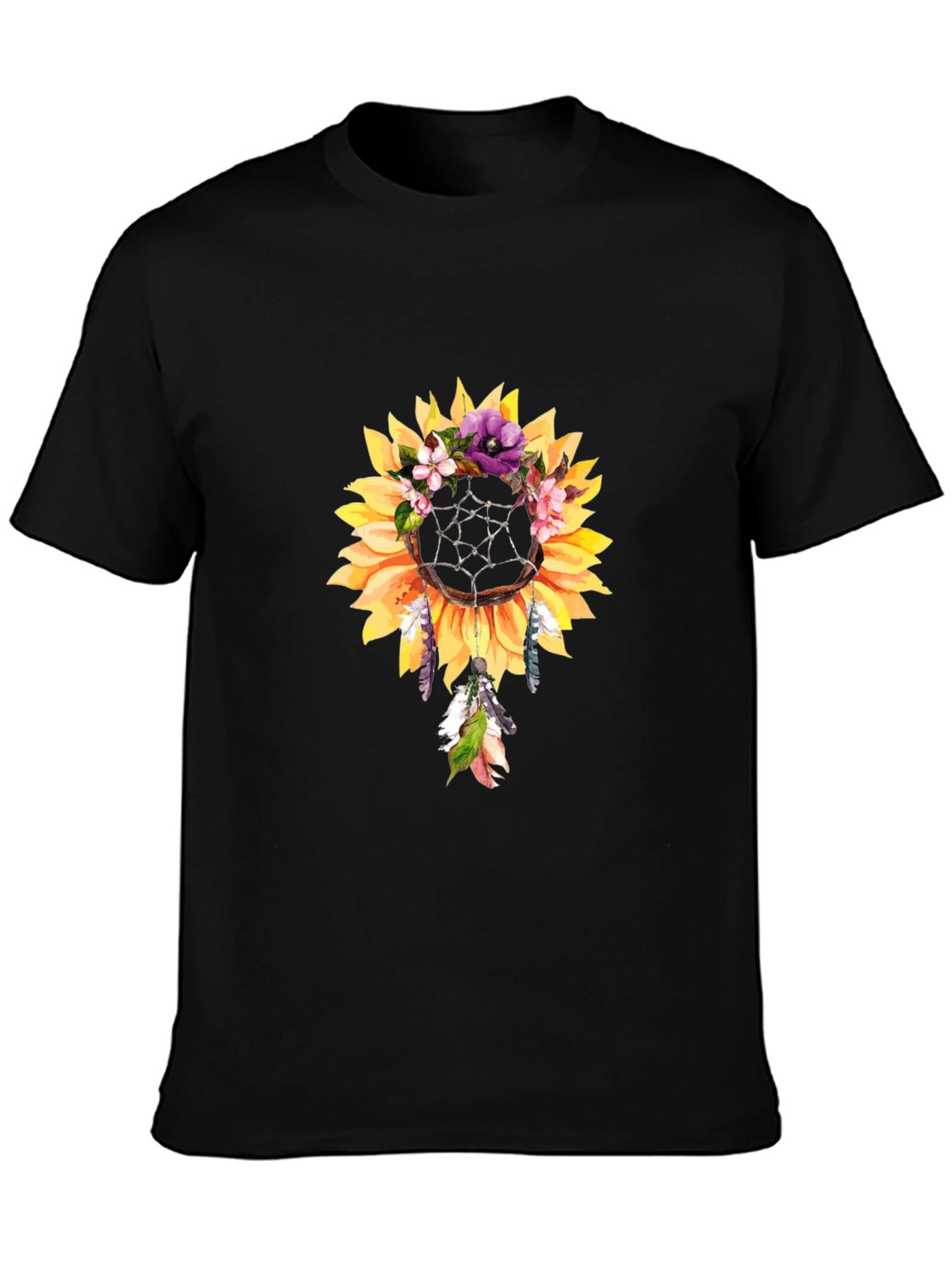 Sunflower Dreamcatcher Graphic Tee