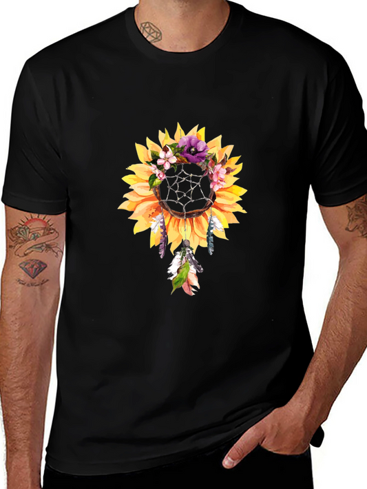 Sunflower Dreamcatcher Graphic Tee