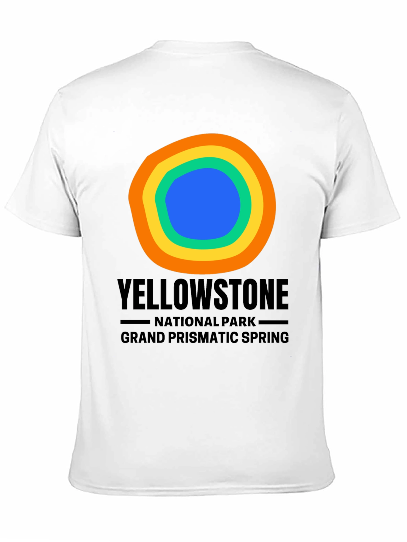 Yellowstone Grand Prismatic Spring Graphic Tee