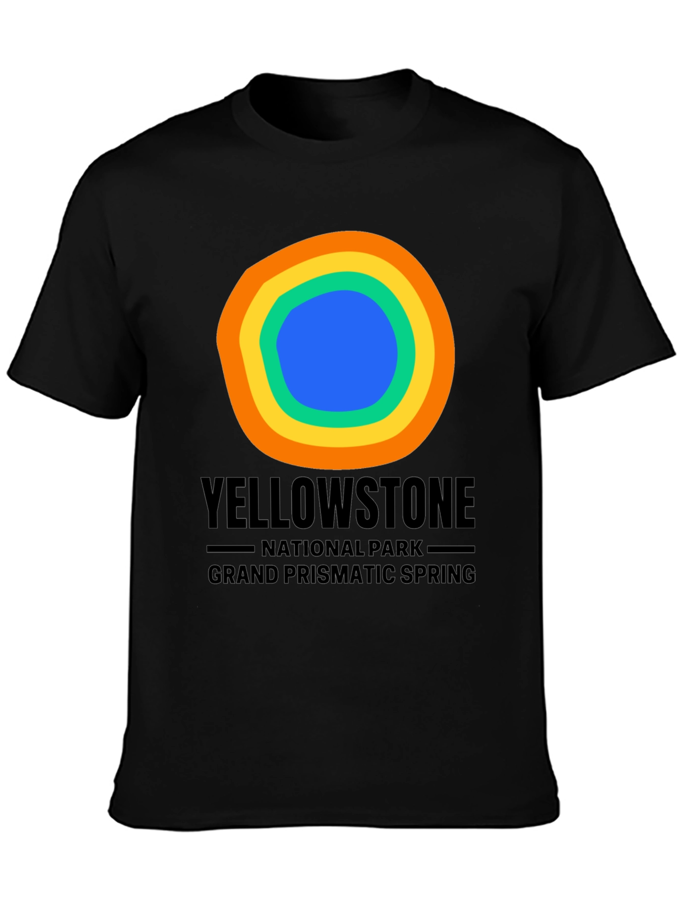 Yellowstone Grand Prismatic Spring Graphic Tee