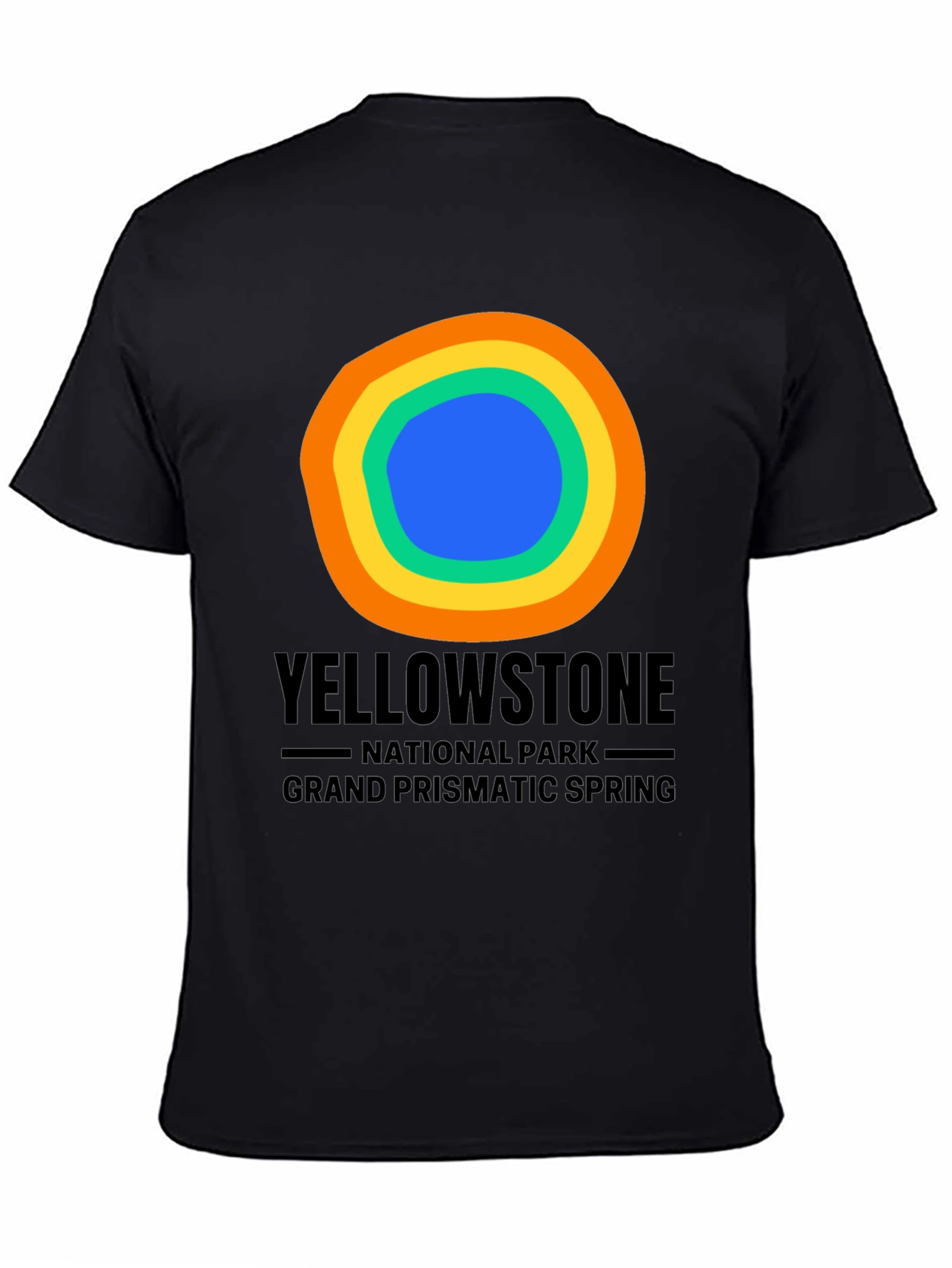Yellowstone Grand Prismatic Spring Graphic Tee