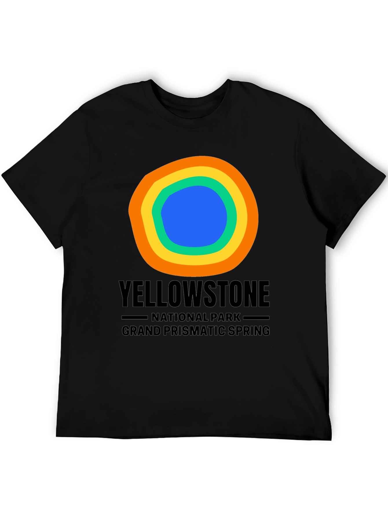 Yellowstone Grand Prismatic Spring Graphic Tee