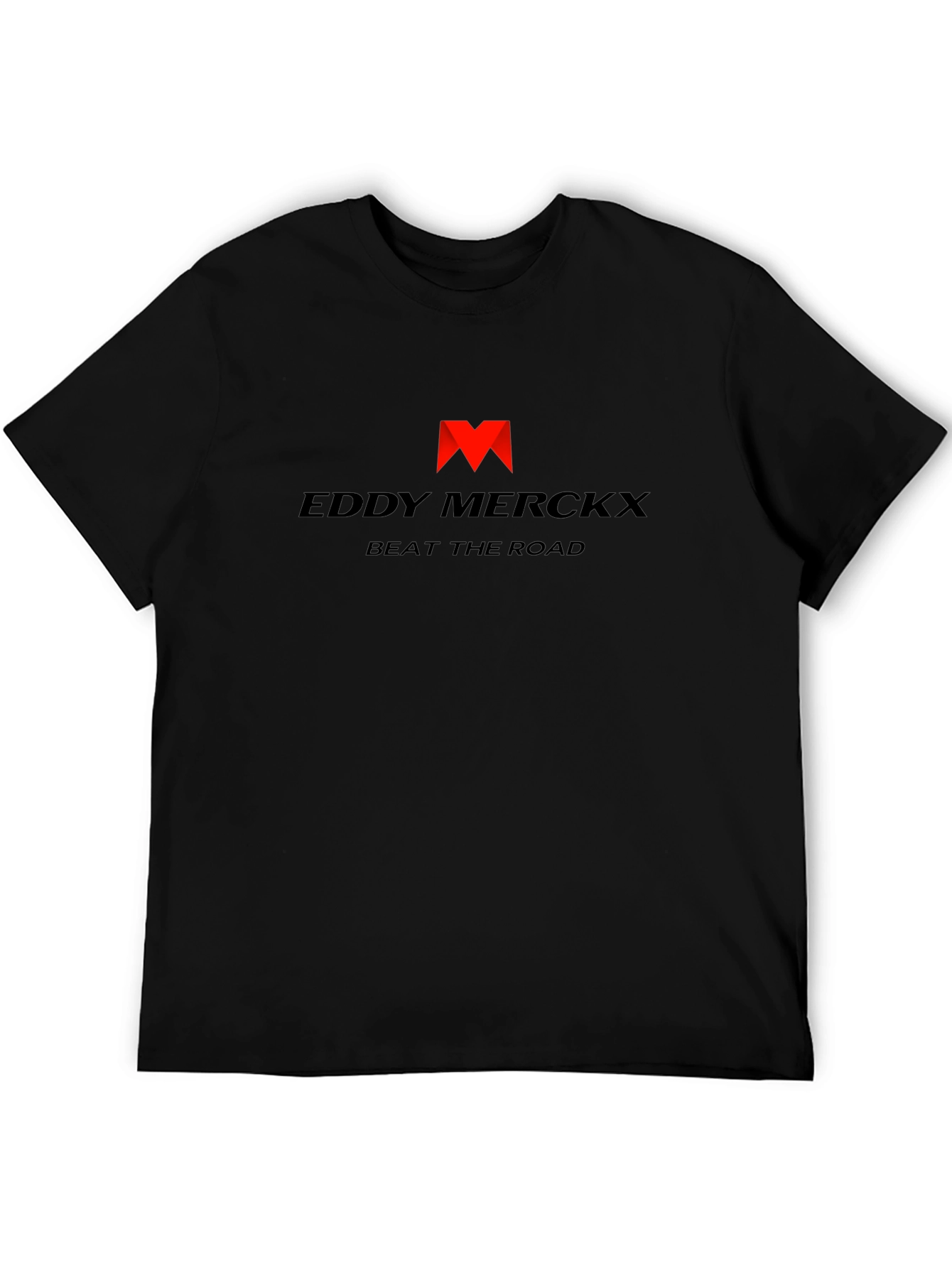 Eddy Merckx Beat the Road Black T-Shirt