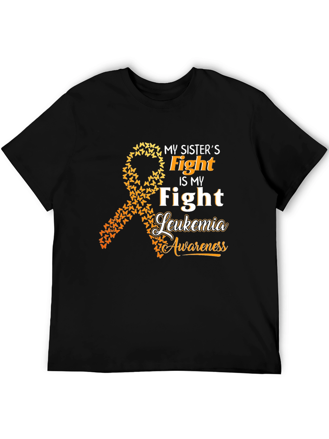 Sisters Fight Leukemia Awareness T-Shirt