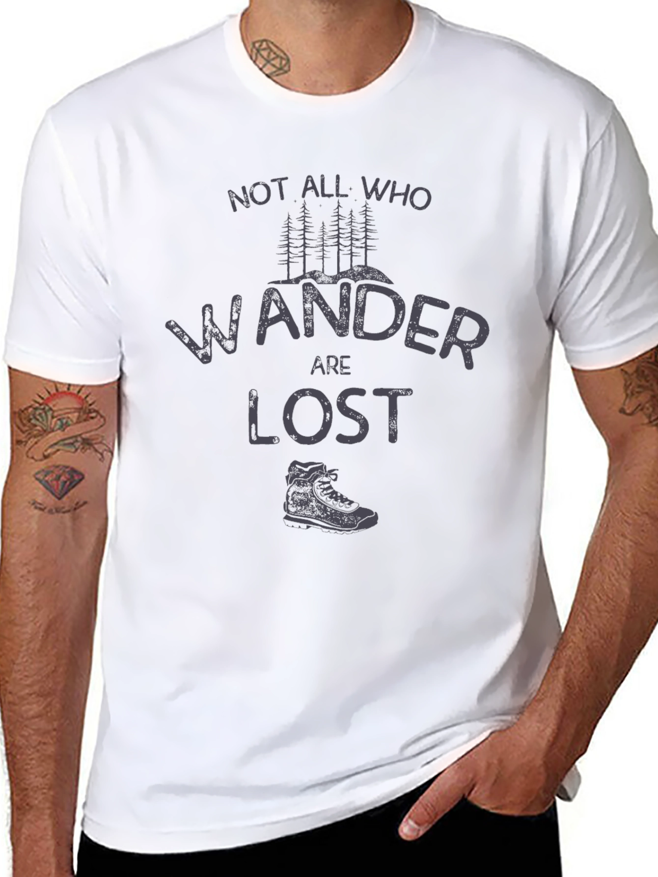 Wanderer Graphic Tee - Adventure Awaits!