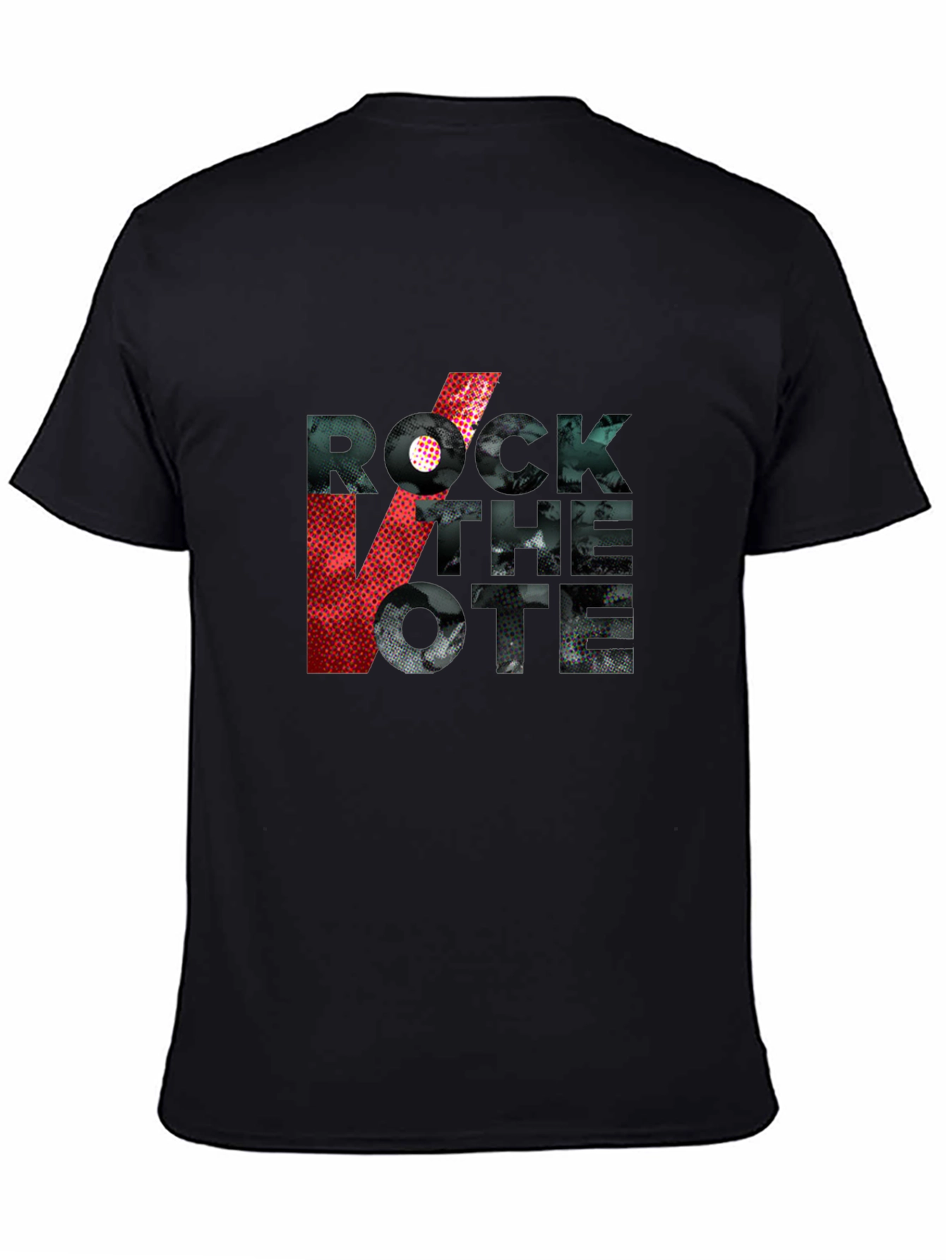 Rock the Vote Graphic Tee - Black