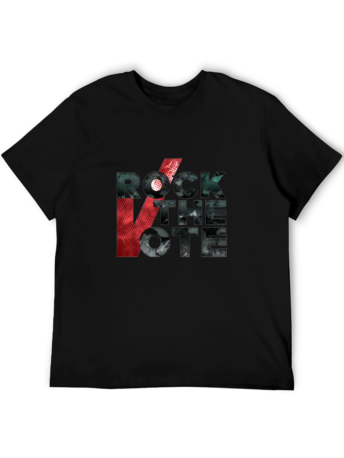 Rock the Vote Graphic Tee - Black