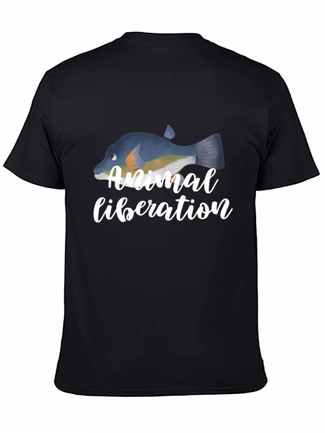 Animal Liberation Fish T-Shirt