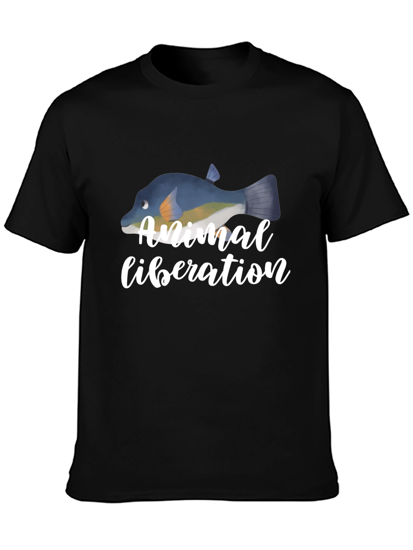 Animal Liberation Fish T-Shirt