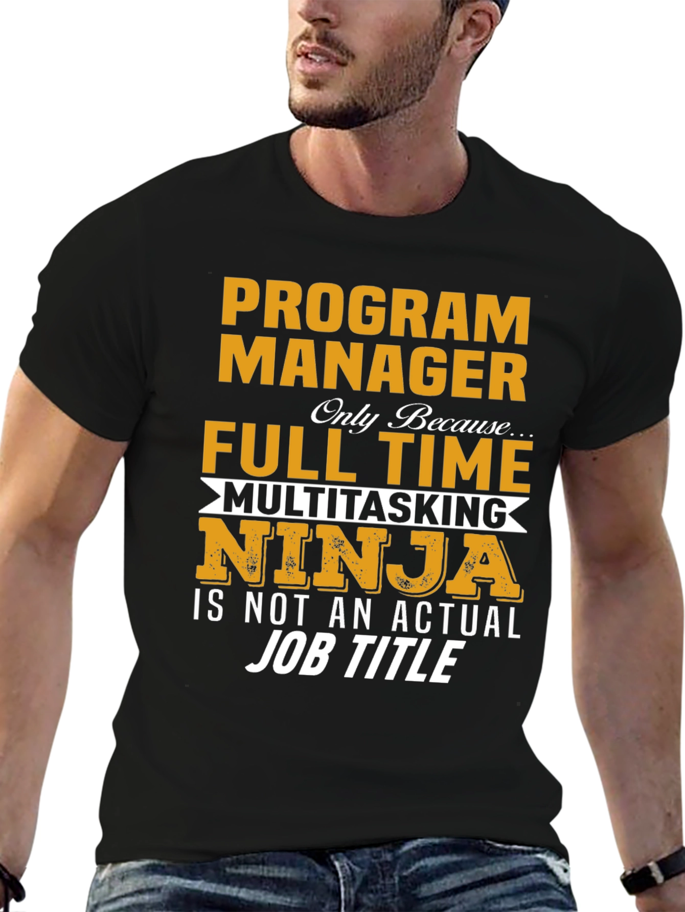 Program Manager Multitasking Ninja T-Shirt