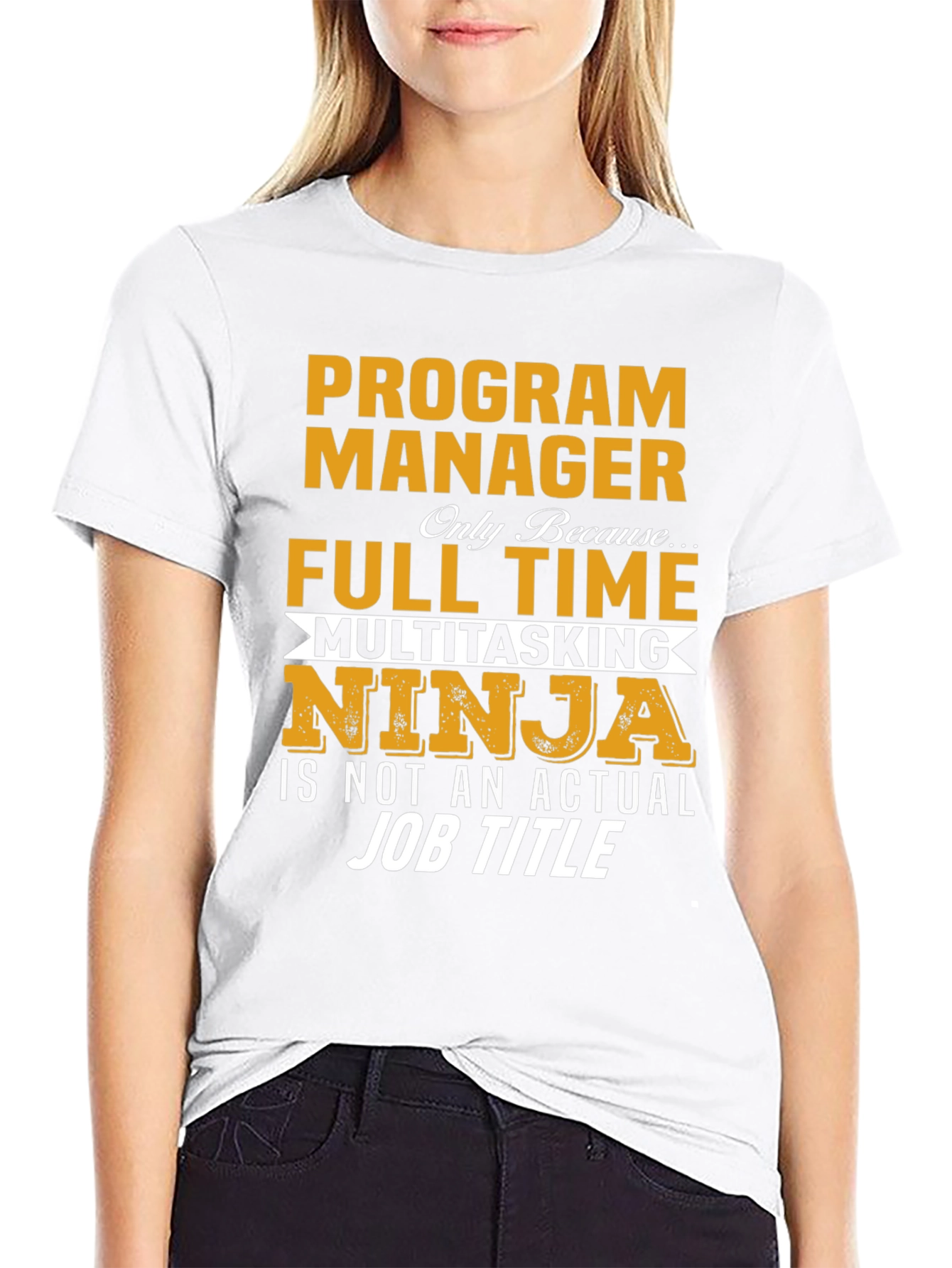 Program Manager Multitasking Ninja T-Shirt