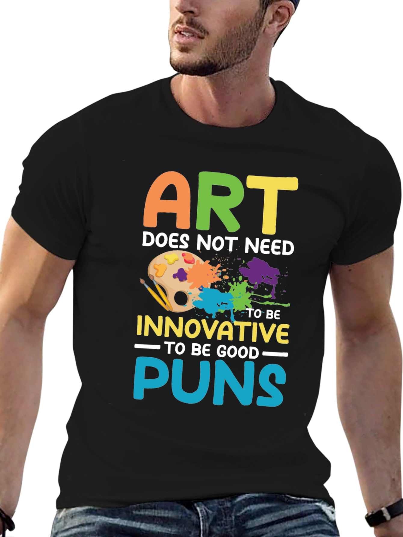 Art Puns T-Shirt - Funny Artistic Humor Tee