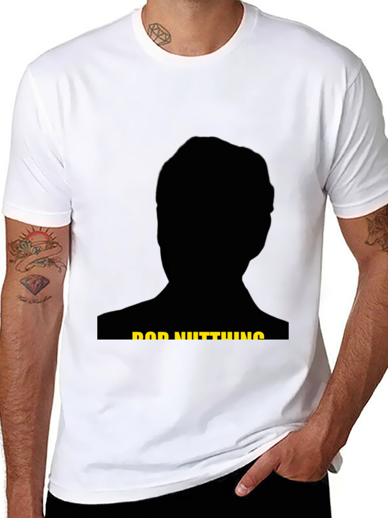 Bold Silhouette Graphic Tee