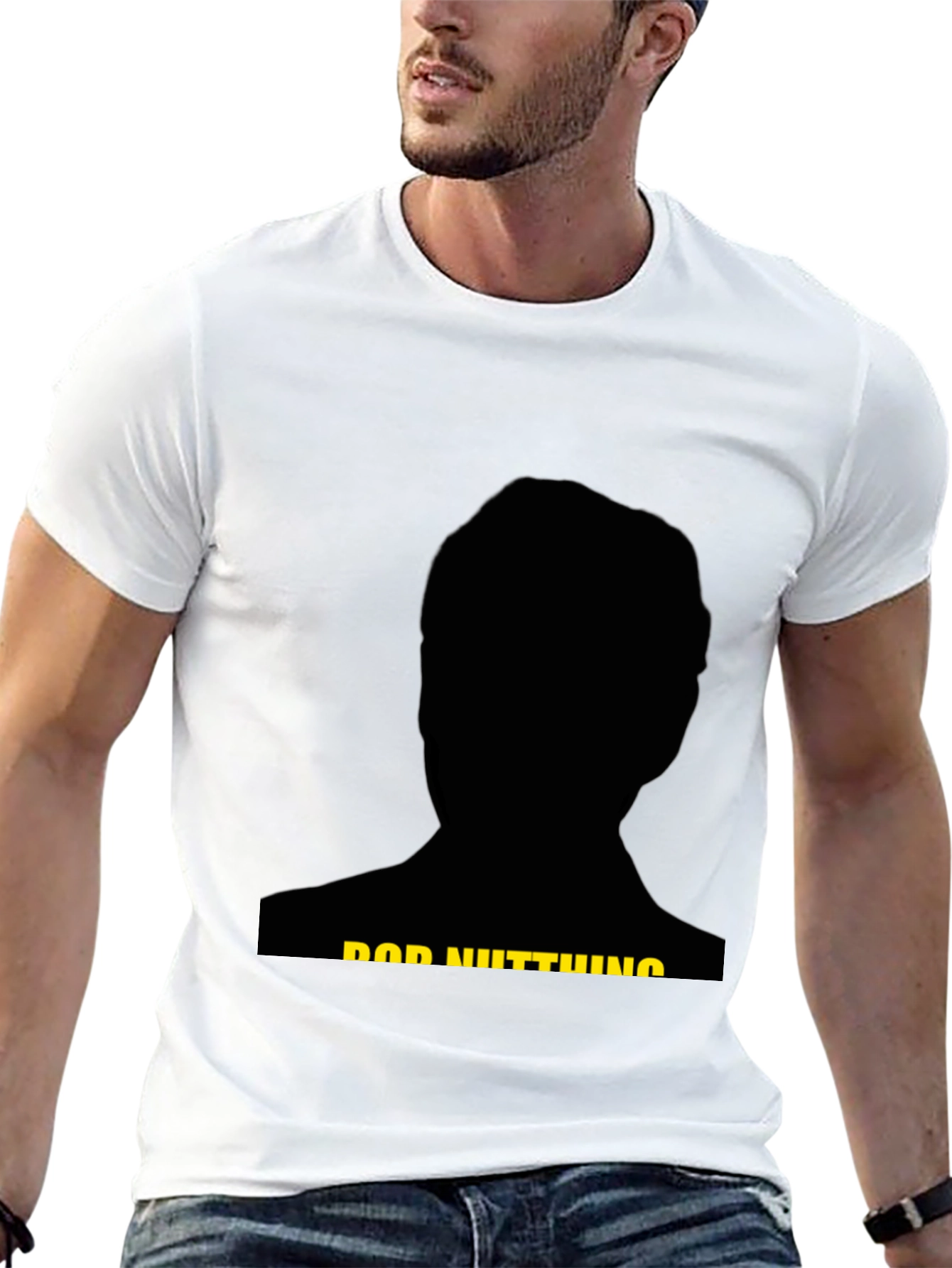 Bold Silhouette Graphic Tee