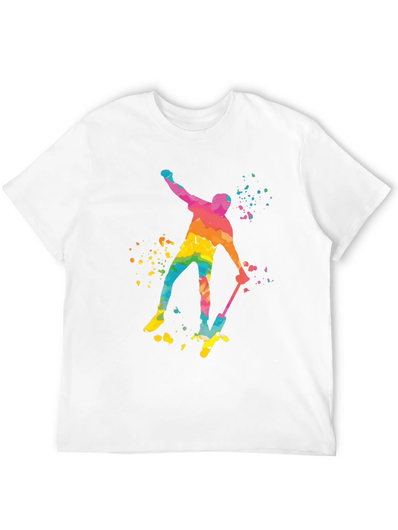 Watercolor Pogo Stick T-Shirt
