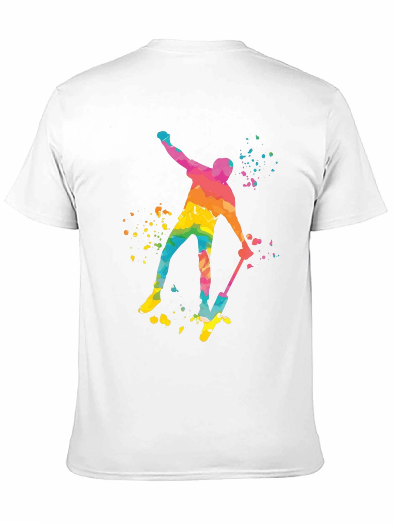 Watercolor Pogo Stick T-Shirt