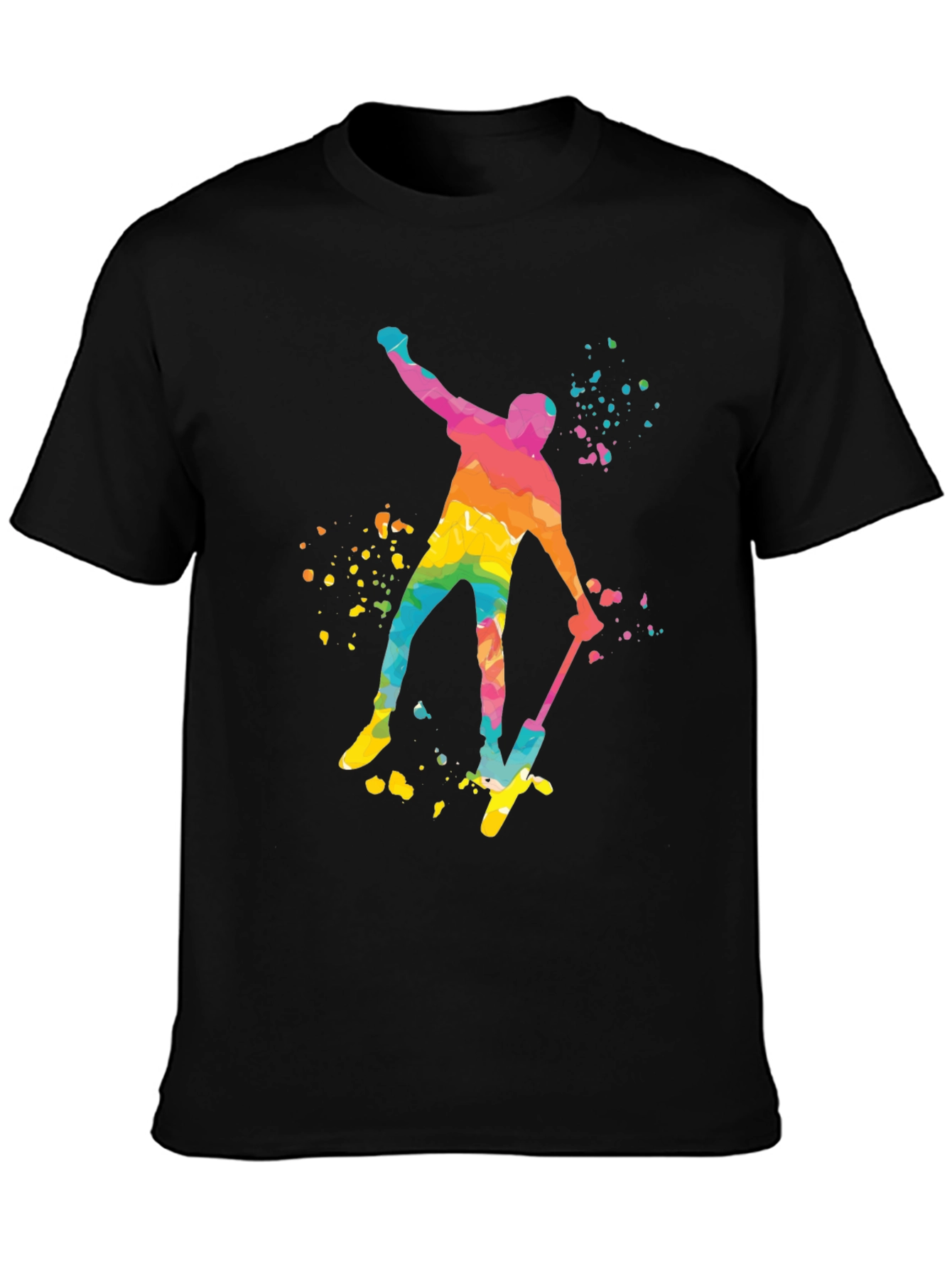 Watercolor Pogo Stick T-Shirt