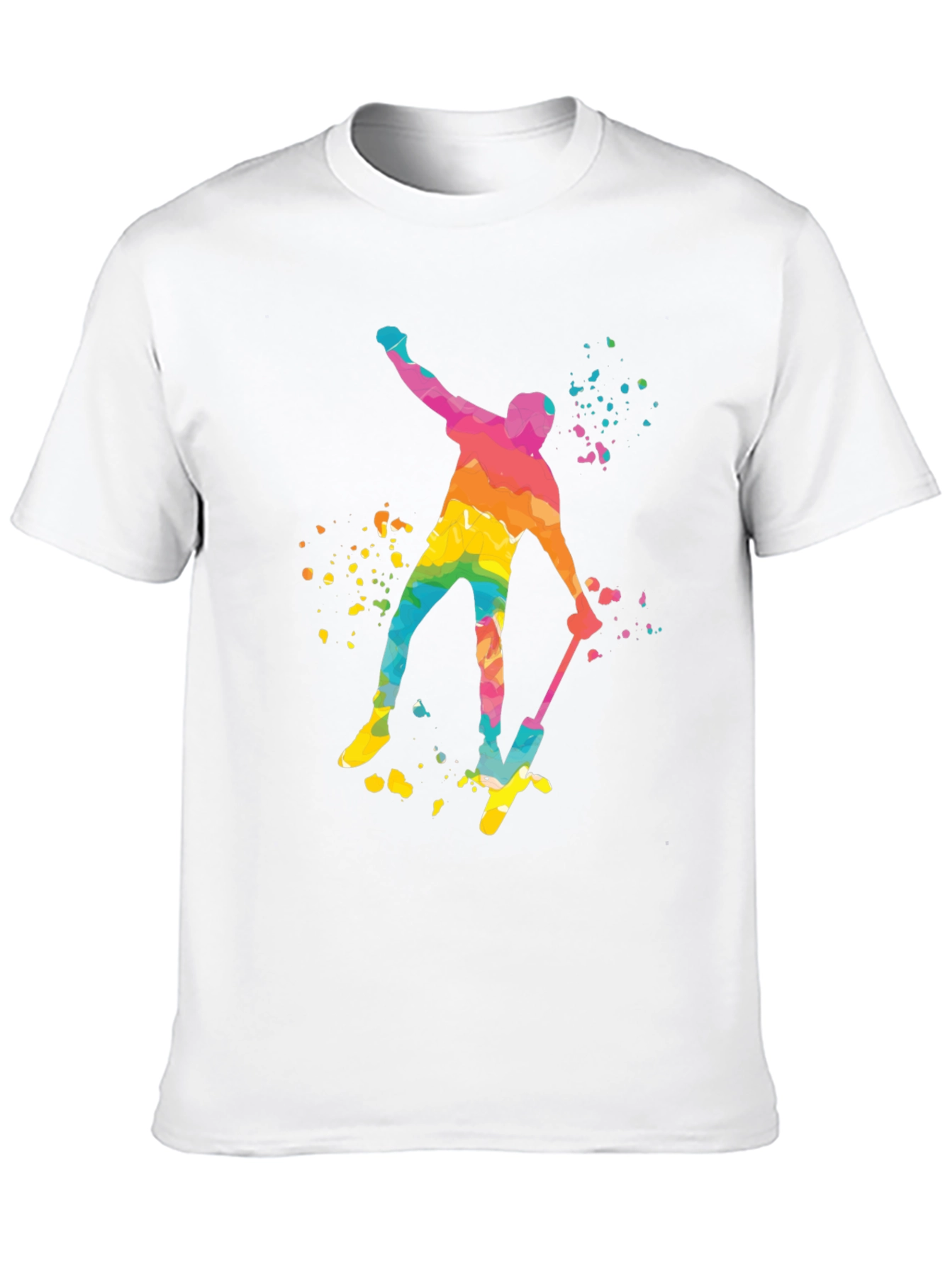 Watercolor Pogo Stick T-Shirt